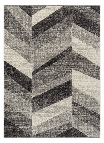 Tepih FEEL 5673/16811 Riblja kost Siva / antracit / krem