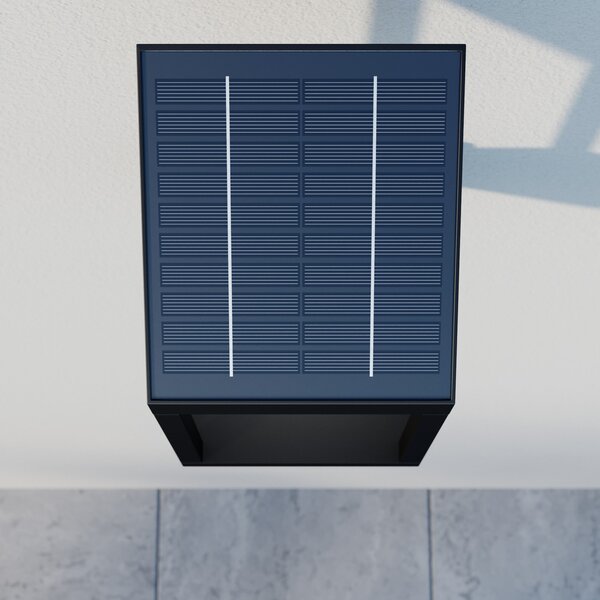 Timeo LED Solarna ćelija Zidna lampa Graphite - Lucande
