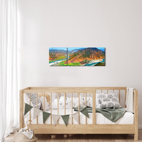 Slika - rijeka Yangtze (sa satom) (90x30 cm)