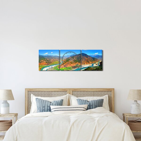 Slika - rijeka Yangtze (sa satom) (90x30 cm)