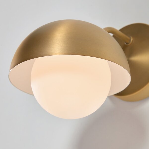 Zidna lampa zlatne boje ø 15 cm Lonela - Kave Home