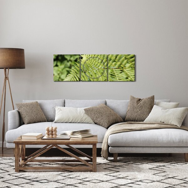 Slika - List paprati (sa satom) (90x30 cm)