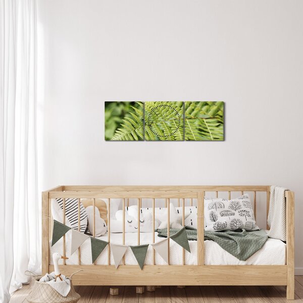 Slika - List paprati (sa satom) (90x30 cm)