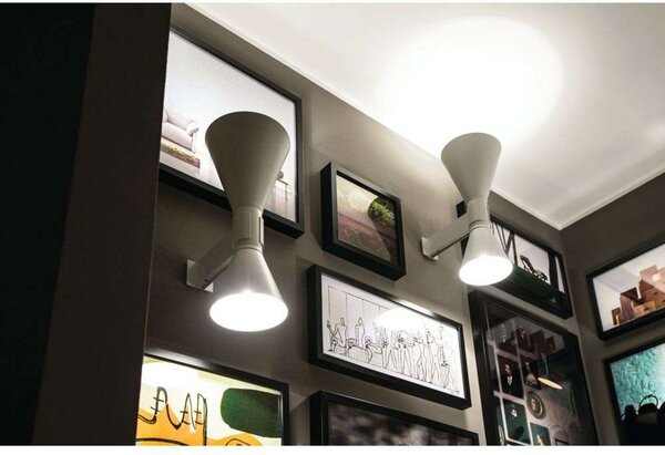 Applique de Marseille Zidna lampa Crna - Nemo Lighting