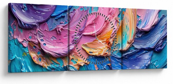 Slika - Slikarstvo uljanim bojama (sa satom) (90x30 cm)