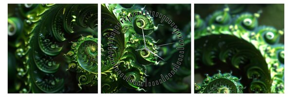 Slika - Spirale (sa satom) (90x30 cm)