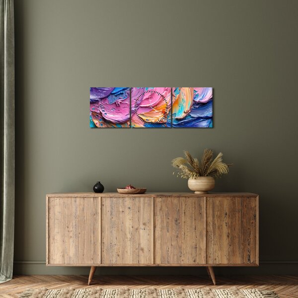 Slika - Slikarstvo uljanim bojama (sa satom) (90x30 cm)