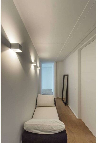 Logs In Square Zidna lampa uklj. LED driver Bijela - SLV