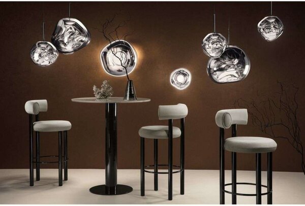 Zidne Svjetiljka Tom Dixon, Metalik, Dnevna soba, Plastika