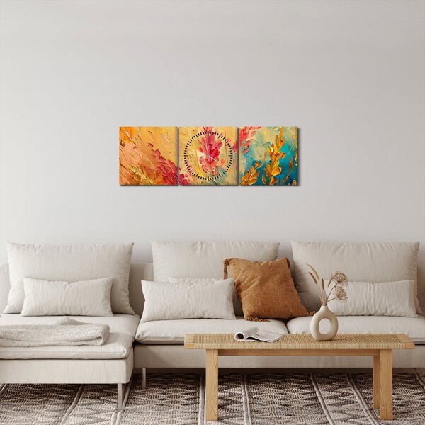Slika - Slikanje terena (sa satom) (90x30 cm)