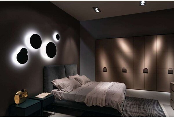 Soho W3 Zidna lampa Ø30 IP54 2700/3000K Crna - Light-Point