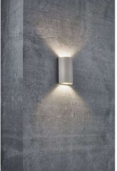Rold Round Vanjski Zidna lampa Sanded - Nordlux