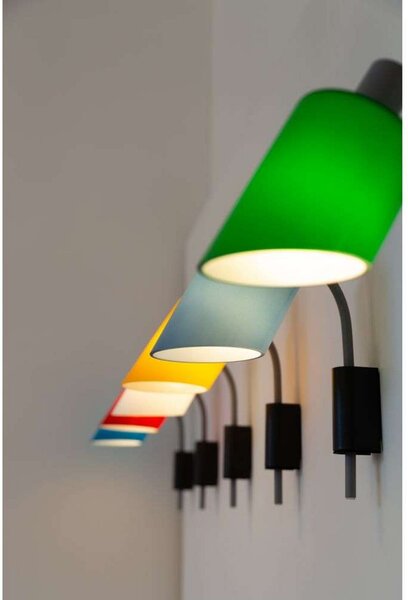 Zidne Svjetiljka Nemo Lighting, Plava, Dnevna soba, Metal