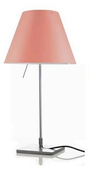 Stolne Lampa Luceplan, Ružičasta ruža, Dnevna soba, Aluminij