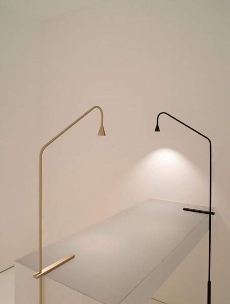 Stolne Lampa Trizo21, Bijela, Dnevna soba, Mjed