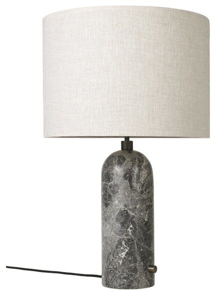Stolne Lampa GUBI, prigušiv, Bež, Dnevna soba, Mramor