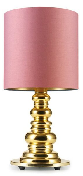 Stolne Lampa DESIGN BY US, Zlato / mjed, Dnevna soba, Metal