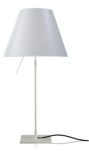 Stolne Lampa Luceplan, Bijela, Dnevna soba, Aluminij