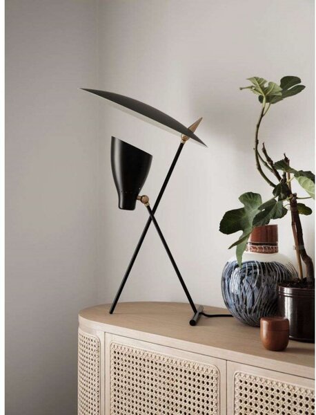 Stolne Lampa Warm Nordic, Silhouette, Crno, Dnevna soba, Metal, Dizajn