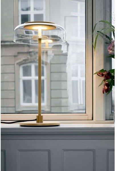 Stolne Lampa Nuura Aps, Blossi, prigušiv, Zlato / mjed, Dnevna soba, Metal, Skandinavski