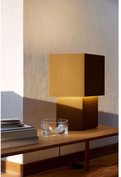 Stolne Lampa Pholc, prigušiv, Smeđa / hrđa, Dnevna soba, Metal