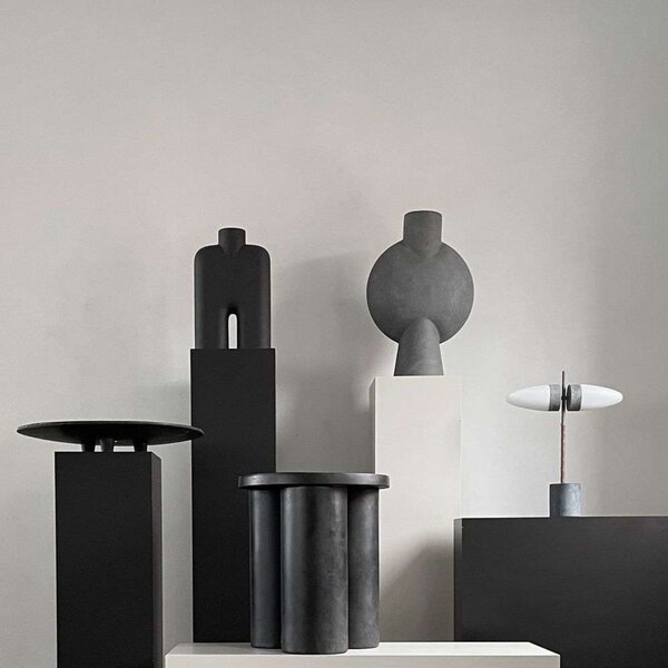 Stolne Lampa 101 COPENHAGEN, Metalik, Dnevna soba, Staklo