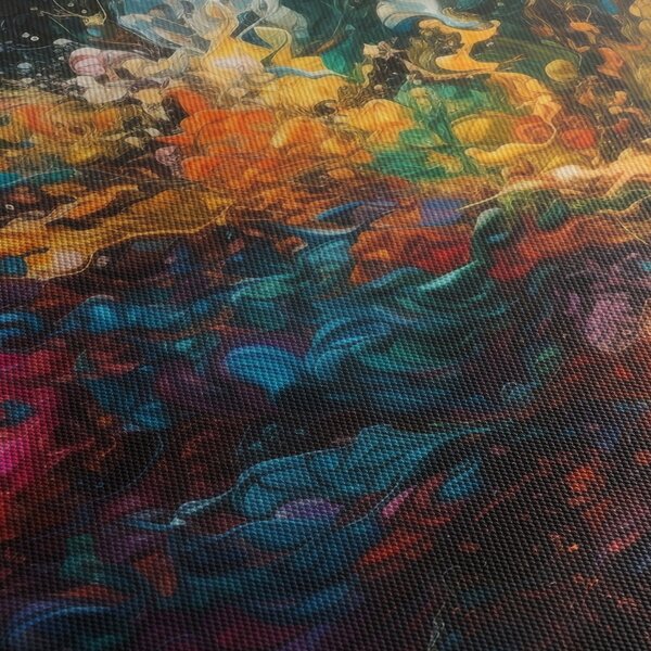 Slika - Apstrakcija boja II. (90x60 cm)
