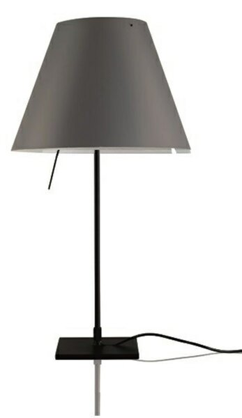 Costanzina Stolna lampa Crna/Concrete Siva - Luceplan