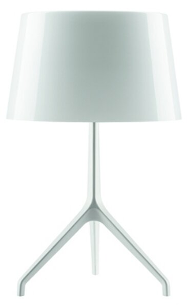 Stolne Lampa Foscarini, prigušiv, Bijela, Dnevna soba, Aluminij