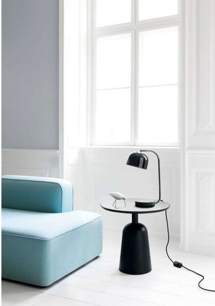 Stolne Lampa Normann Copenhagen, Crno, Dnevna soba, Metal