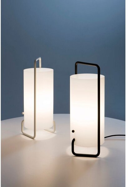 Stolne Lampa Santa & Cole, prigušiv, Crno, Dnevna soba, Plastika