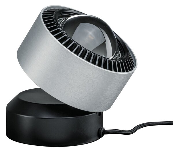 Stolne Lampa Paulmann, Aldan, prigušiv, Metalik, Dnevna soba, Aluminij, Moderan