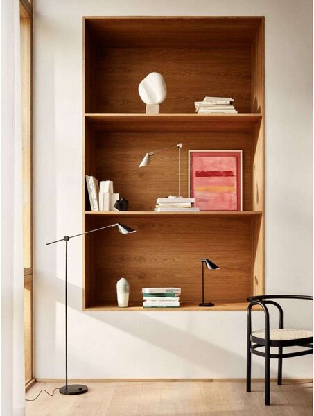 Stolne Lampa FRITZ HANSEN, prigušiv, Crno, Dnevna soba, Metal