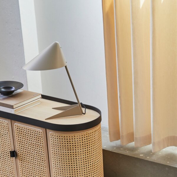 Stolne Lampa Warm Nordic, Ambience, Bež, Dnevna soba, Metal, Dizajn