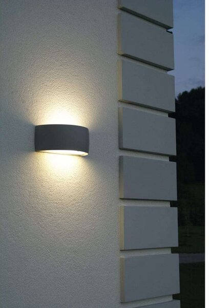 Vanjske Svjetiljka Norlys, Sivo, Terasa, Aluminij