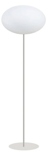 Podna lampa Eggy Pin, Ø 55 cm, opalna/bijela - CPH Lighting
