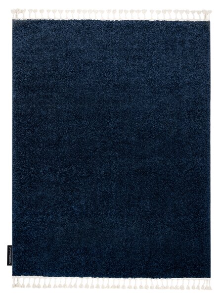 Tepih BERBER 9000 tamnoplava boja rese Berberski marokanski shaggy