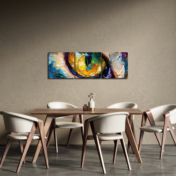 Slika - Slikanje mačjeg oka (sa satom) (90x30 cm)
