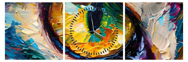 Slika - Slikanje mačjeg oka (sa satom) (90x30 cm)