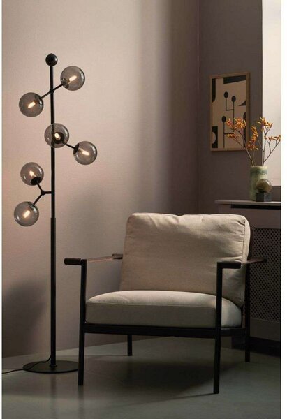 Podne Lampa Halo Design, Bijela, Dnevna soba, Metal
