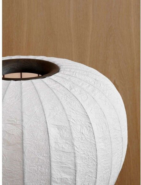 Podne Lampa Vipp, Bijela, Dnevna soba, Papirnati karton