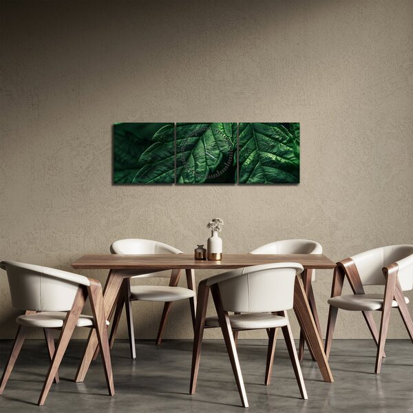Slika - Detalj lista (sa satom) (90x30 cm)