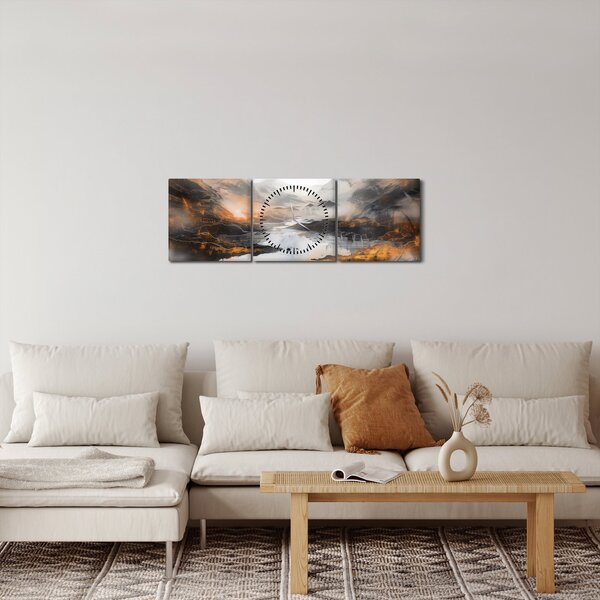 Slika - Slikanje planinskih pejzaža (sa satom) (90x30 cm)