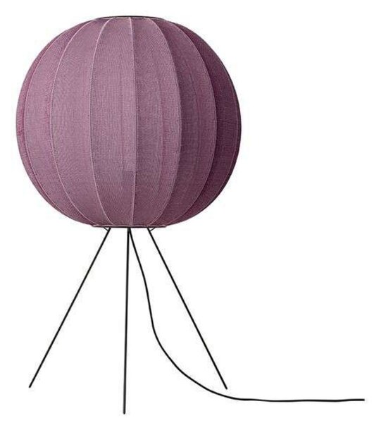 Knit-Wit 60 Round Podna lampa Medium Burgundy - Made By Hand