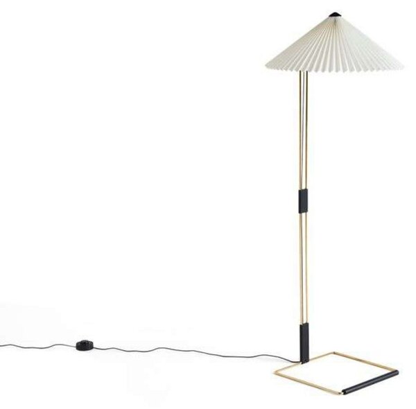Podne Lampa HAY, prigušiv, Bijela, Dnevna soba, Metal