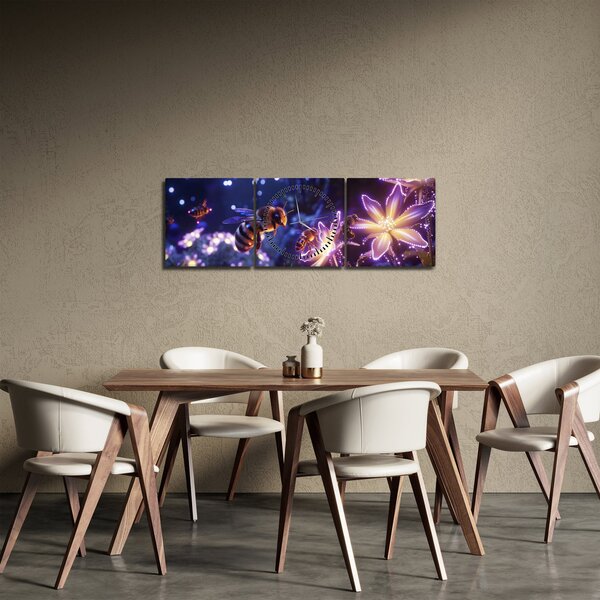 Slika - Pčelinja livada III. (sa satom) (90x30 cm)