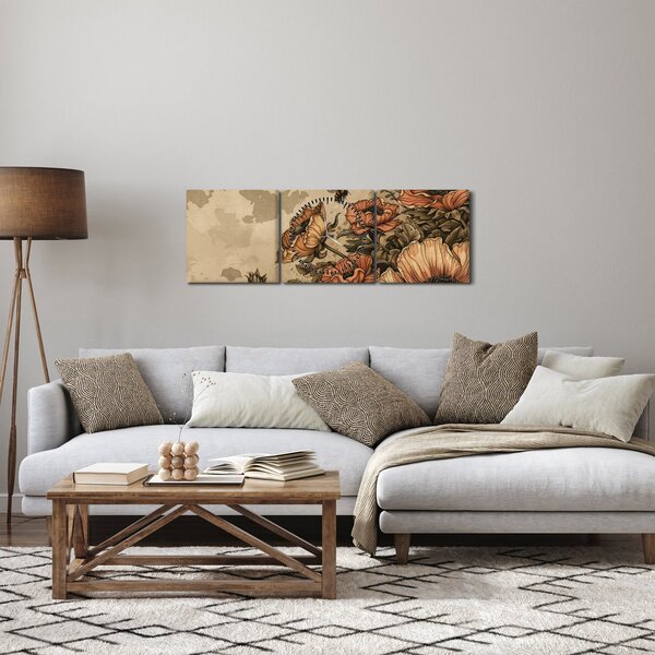 Slika - Pčelinja livada II. (sa satom) (90x30 cm)