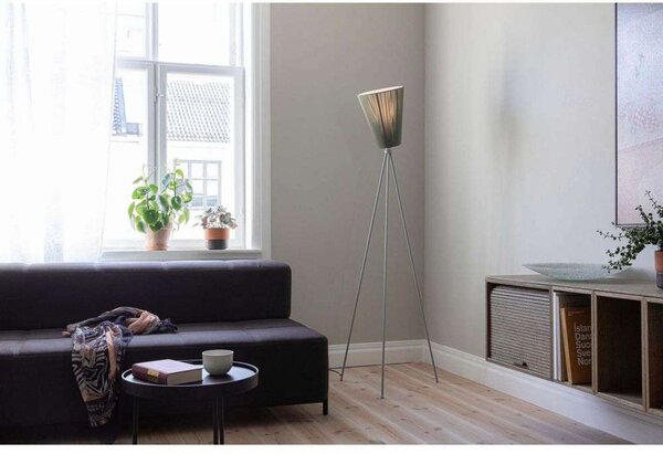 Podne Lampa Northern, Bijela, Dnevna soba, Metal