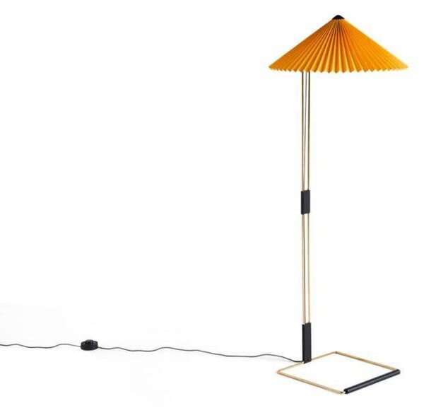 Podne Lampa HAY, prigušiv, Žuta, Dnevna soba, Metal
