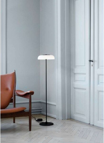 Podne Lampa Nuura Aps, Blossi, prigušiv, Crno, Dnevna soba, Metal, Skandinavski